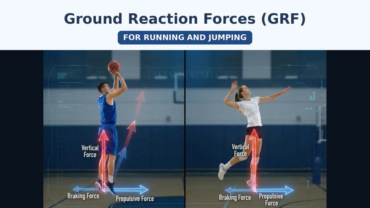 Ground Reaction Forces (GRF) for Running and Jumping